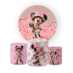 Kit Capa Painel Redondo + Capa Trio Cilindros Subl... - Loja | Bibi Painéis