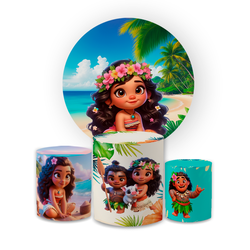Kit Capa Painel Redondo + Capa Trio Cilindros Subl... - Loja | Bibi Painéis