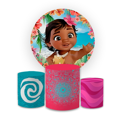 Kit Capa Painel Redondo + Capa Trio Cilindros Subl... - Loja | Bibi Painéis