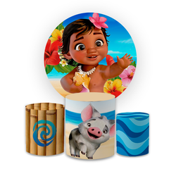 Kit Capa Painel Redondo + Capa Trio Cilindros Subl... - Loja | Bibi Painéis