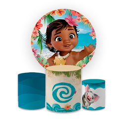 Kit Capa Painel Redondo + Capa Trio Cilindros Subl... - Loja | Bibi Painéis