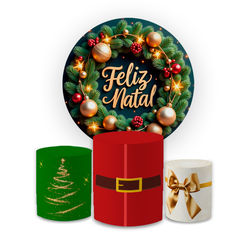 Kit Capa Painel Redondo + Capa Trio Cilindros Subl... - Loja | Bibi Painéis