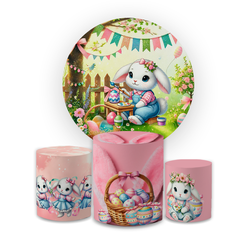 Kit Capa Painel Redondo + Capa Trio Cilindros Subl... - Loja | Bibi Painéis