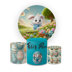 Kit Capa Painel Redondo + Capa Trio Cilindros Subl... - Loja | Bibi Painéis