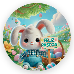 Capa Painel Redondo 1,5x1,5 de Festa Veste Fácil S... - Loja | Bibi Painéis