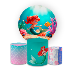 Kit Capa Painel Redondo + Capa Trio Cilindros Subl... - Loja | Bibi Painéis