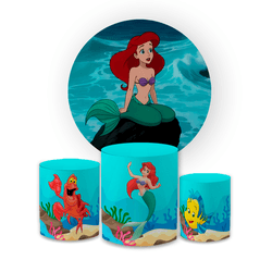 Kit Capa Painel Redondo + Capa Trio Cilindros Subl... - Loja | Bibi Painéis
