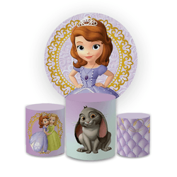Kit Capa Painel Redondo + Capa Trio Cilindros Subl... - Loja | Bibi Painéis