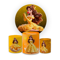 Kit Capa Painel Redondo + Capa Trio Cilindros Subl... - Loja | Bibi Painéis
