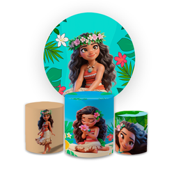 Kit Capa Painel Redondo + Capa Trio Cilindros Subl... - Loja | Bibi Painéis