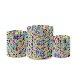 Trio Capas de Cilindros Sublimados Decorativo Tema... - Loja | Bibi Painéis