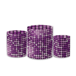 Trio Capas de Cilindros Sublimados Decorativo Tema... - Loja | Bibi Painéis
