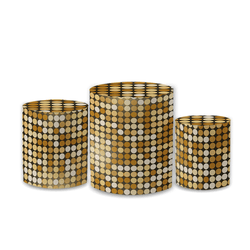 Trio Capas de Cilindros Sublimados Decorativo Tema... - Loja | Bibi Painéis