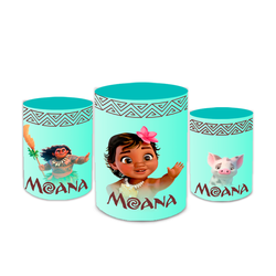 Trio Capas de Cilindros Sublimados Decorativo Tema... - Loja | Bibi Painéis