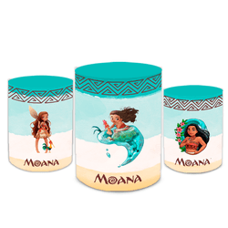 Trio Capas de Cilindros Sublimados Decorativo Tema... - Loja | Bibi Painéis