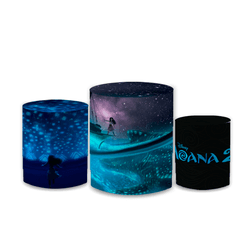 Trio Capas de Cilindros Sublimados Decorativo Tema... - Loja | Bibi Painéis