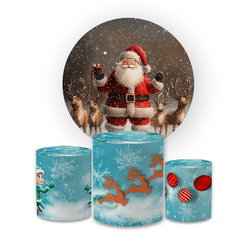 Kit Capa Painel Redondo + Trio Capas de Cilindros ... - Loja | Bibi Painéis
