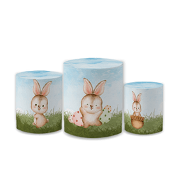 Trio Capas de Cilindros Sublimados Decorativo Tema... - Loja | Bibi Painéis