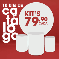 Kit Promocional Conjunto 10 Unid. Capa Painel Redo... - Loja | Bibi Painéis