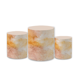 Trio Capas de Cilindros Sublimados Decorativo Tema... - Loja | Bibi Painéis