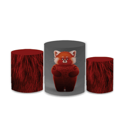 Trio Capas de Cilindros Sublimados Decorativo Tema... - Loja | Bibi Painéis