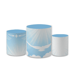 Trio Capas de Cilindros Sublimados Decorativo Tema... - Loja | Bibi Painéis