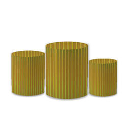 Trio Capas de Cilindros Sublimados Decorativo Tema... - Loja | Bibi Painéis