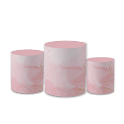 Trio Capas de Cilindros Sublimados Decorativo Tema... - Loja | Bibi Painéis