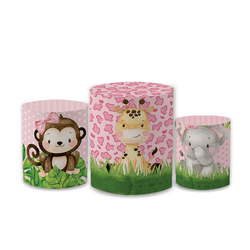 Trio Capas de Cilindros Sublimados Decorativo Tema... - Loja | Bibi Painéis