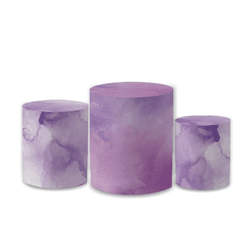 Trio Capas de Cilindros Sublimados Decorativo Tema... - Loja | Bibi Painéis