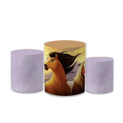 Trio Capas de Cilindros Sublimados Decorativo Tema... - Loja | Bibi Painéis