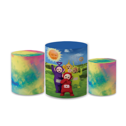 Trio Capas de Cilindros Sublimados Decorativo Tema... - Loja | Bibi Painéis
