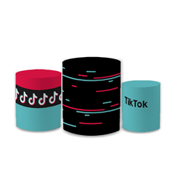 Trio Capas de Cilindros Sublimados Decorativo Tema... - Loja | Bibi Painéis