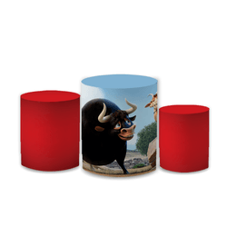 Trio Capas de Cilindros Sublimados Decorativo Tema... - Loja | Bibi Painéis