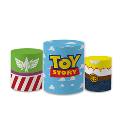 Trio Capas de Cilindros Sublimados Decorativo Tema... - Loja | Bibi Painéis