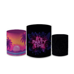 Trio Capas de Cilindros Sublimados Decorativo Tema... - Loja | Bibi Painéis