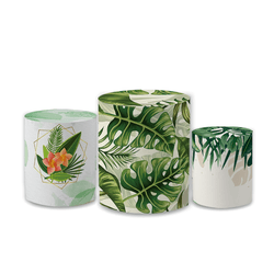 Trio Capas de Cilindros Sublimados Decorativo Tema... - Loja | Bibi Painéis