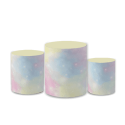Trio Capas de Cilindros Sublimados Decorativo Tema... - Loja | Bibi Painéis