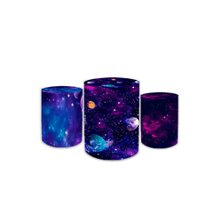 Trio Capas de Cilindros Sublimados Decorativo Tema... - Loja | Bibi Painéis
