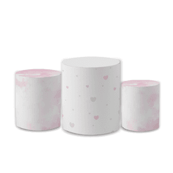 Trio Capas de Cilindros Sublimados Decorativo Tema... - Loja | Bibi Painéis