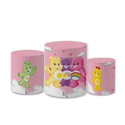 Trio Capas de Cilindros Sublimados Decorativo Tema... - Loja | Bibi Painéis