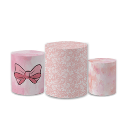 Trio Capas de Cilindros Sublimados Decorativo Tema... - Loja | Bibi Painéis