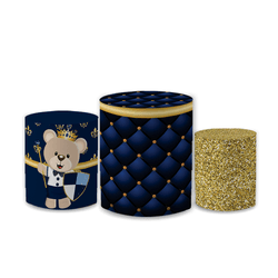 Trio Capas de Cilindros Sublimados Decorativo Tema... - Loja | Bibi Painéis