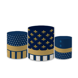 Trio Capas de Cilindros Sublimados Decorativo Tema... - Loja | Bibi Painéis