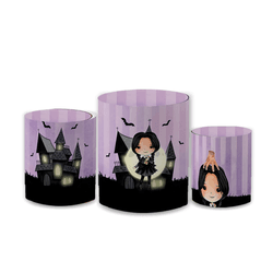 Trio Capas de Cilindros Sublimados Decorativo Tema... - Loja | Bibi Painéis