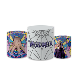 Trio Capas de Cilindros Sublimados Decorativo Tema... - Loja | Bibi Painéis