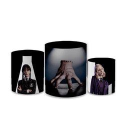 Trio Capas de Cilindros Sublimados Decorativo Tema... - Loja | Bibi Painéis