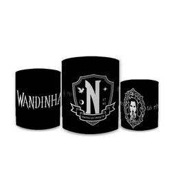 Trio Capas de Cilindros Sublimados Decorativo Tema... - Loja | Bibi Painéis