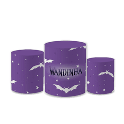 Trio Capas de Cilindros Sublimados Decorativo Tema... - Loja | Bibi Painéis