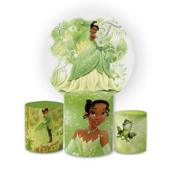 Kit Capa Painel Redondo + Trio Cilindros Decoração... - Loja | Bibi Painéis